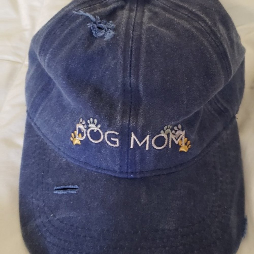 Sonoma Distressed Dog Mom Baseball Cap NWT